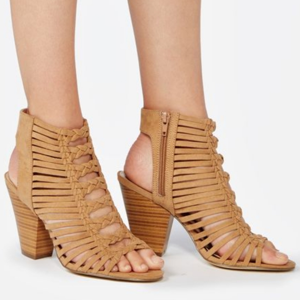 JustFab Abba Heeled Sandal